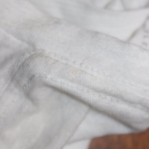 Lucky Brand White Floral Short Sleeve Top Size Medium NWOT - Picture 11 of 11